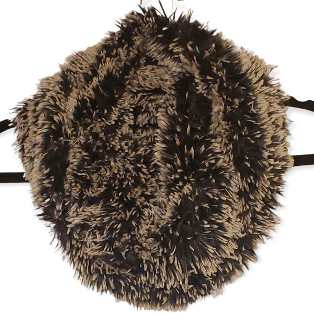 Faux Fur Winter Infinity Scarf / Neck Gaiter Super Soft